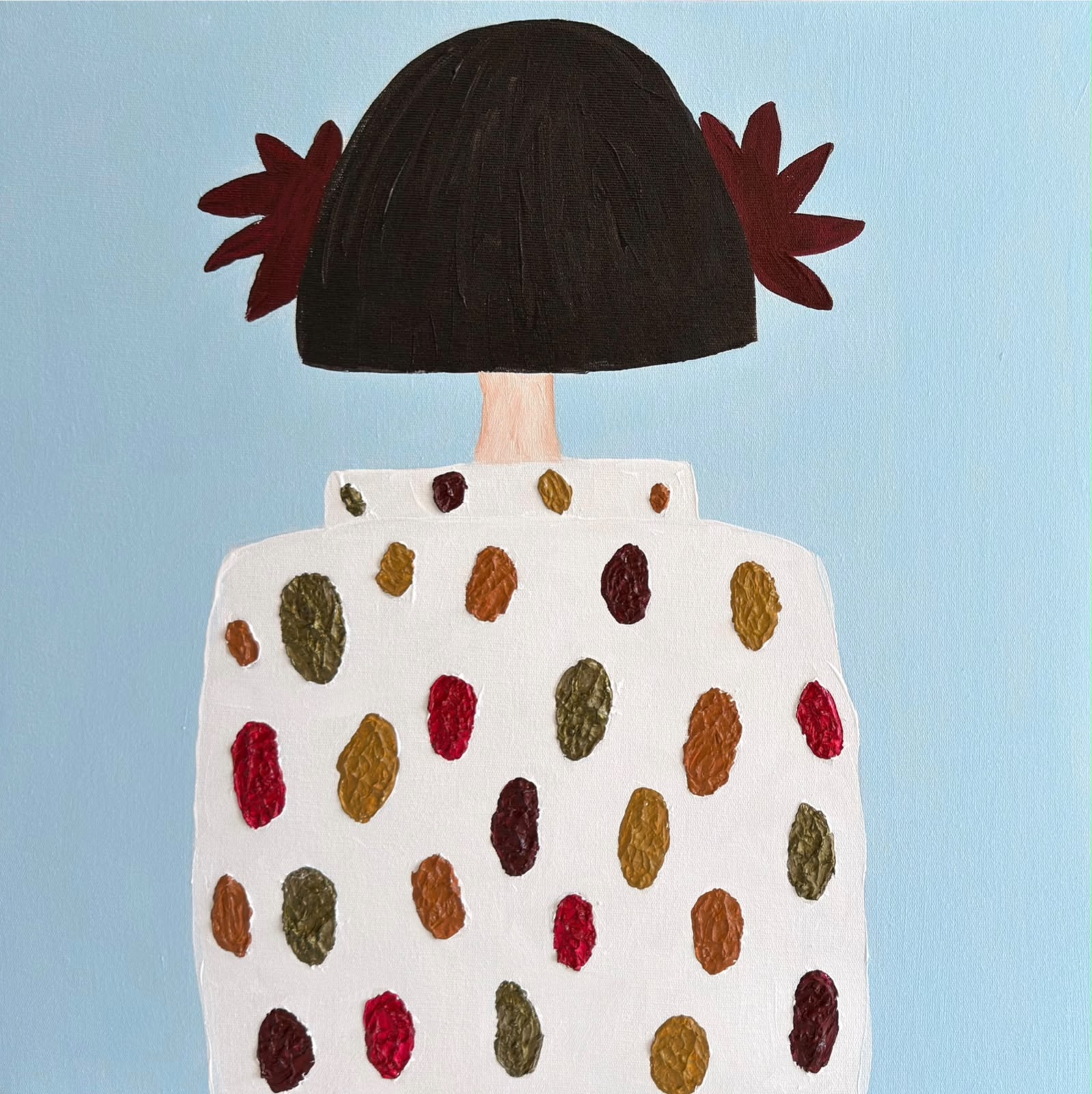 Obra de Maria Assis — 40 × 40 cm