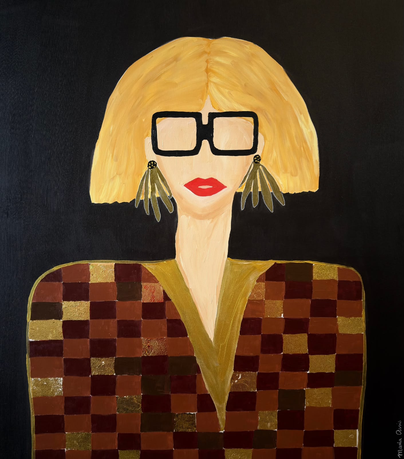 Obra de Maria Assis — 80 × 90 cm