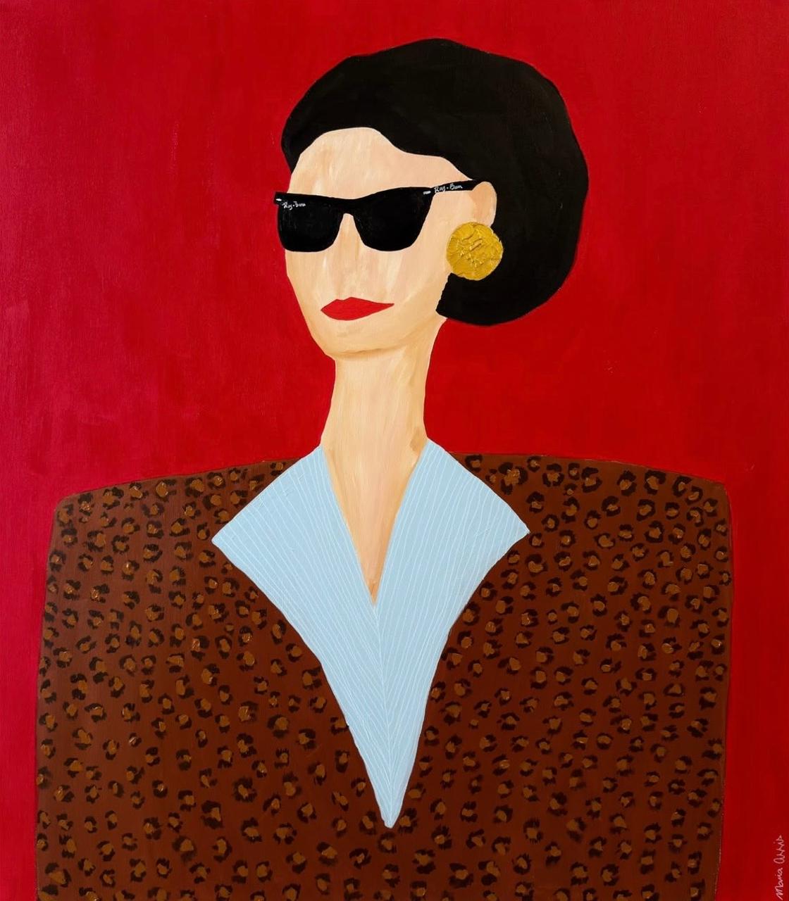 Obra de Maria Assis — 80 × 90 cm